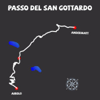 Gotthardpass Serpentine Switzerland Passo Del San Gottardo T Shirt Vintage Short | Artistshot