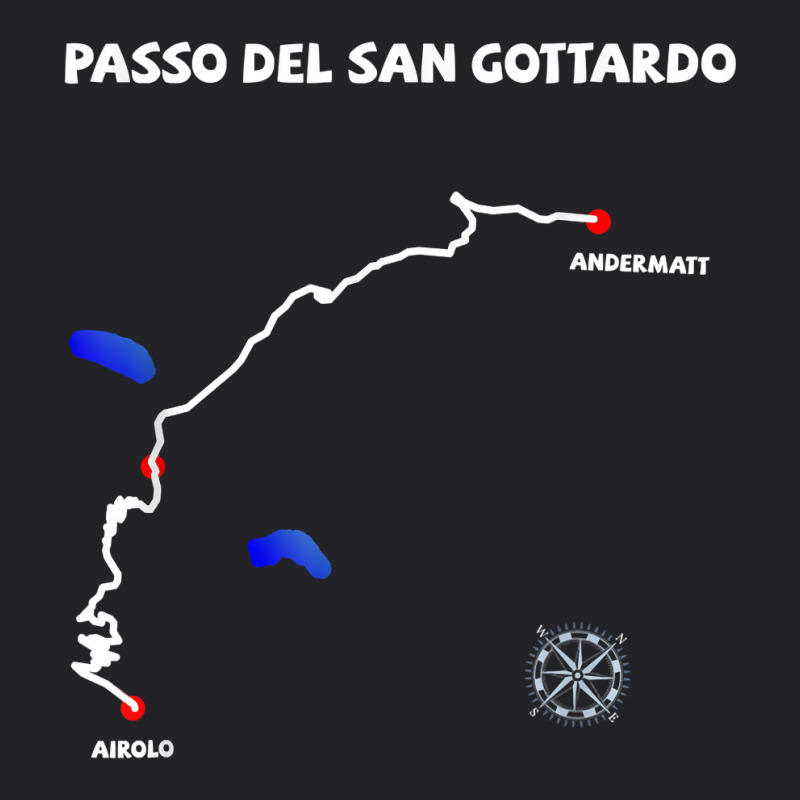 Gotthardpass Serpentine Switzerland Passo Del San Gottardo T Shirt Youth Tee | Artistshot