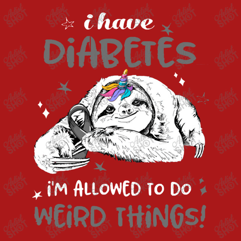 Diabetes Awareness   I Have Diabetes I'm Allowed To Do Weird Adjustable Cap by jimmymarquita | Artistshot