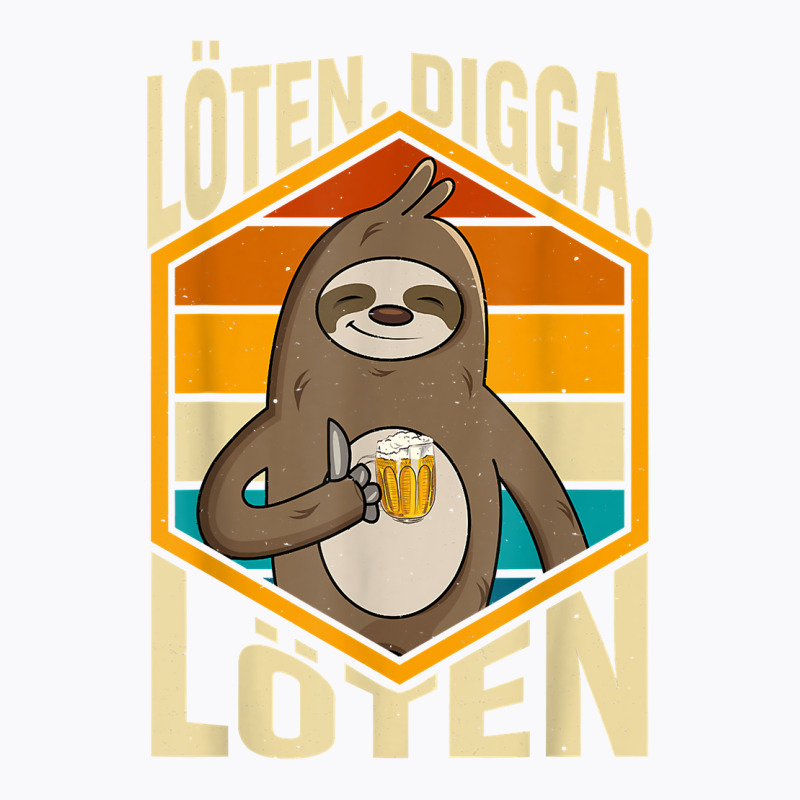 Funny Funny Sloth Beer Soldering. Digga. Soldering T Shirt T-shirt | Artistshot