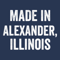 Made In Alexander Illinois T Shirt Ladies Denim Jacket | Artistshot