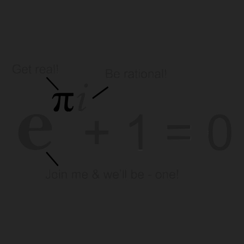 Euler's Identity, The Most Beautiful Equation In Math Men's T-shirt Pajama Set by JohnDavidMay | Artistshot