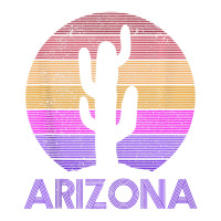 Arizona Vintage Retro Cactus Souvenir Sticker | Artistshot