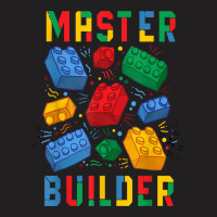 Brick Builder Funny Blocks Master Builder T-shirt | Artistshot