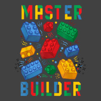 Brick Builder Funny Blocks Master Builder Vintage T-shirt | Artistshot