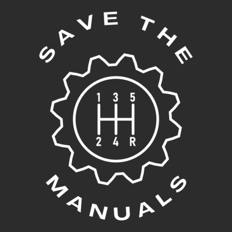 Save The Manuals Car Gearshift Exclusive T-shirt by MernaPutney | Artistshot