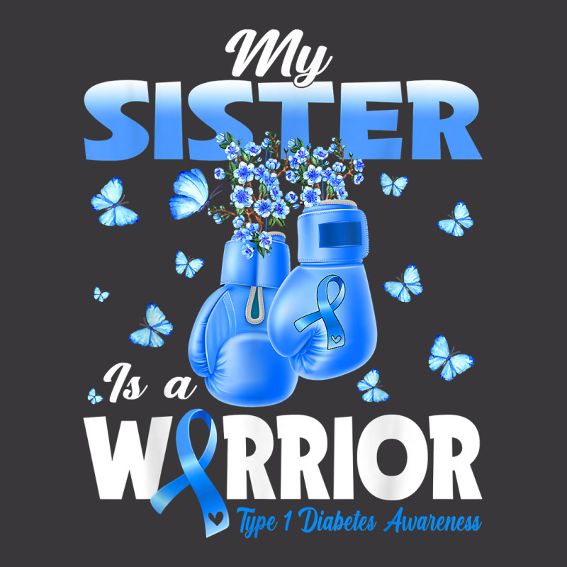 My Sister Is A Warrior Type 1 Diabetes Awareness Boxing T Shirt Ladies Curvy T-Shirt by ormtbkluss | Artistshot