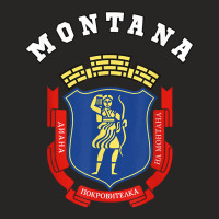 Montana Coat Of Arms Flag National Pride Gift Souvenir T Shirt Ladies Fitted T-shirt | Artistshot