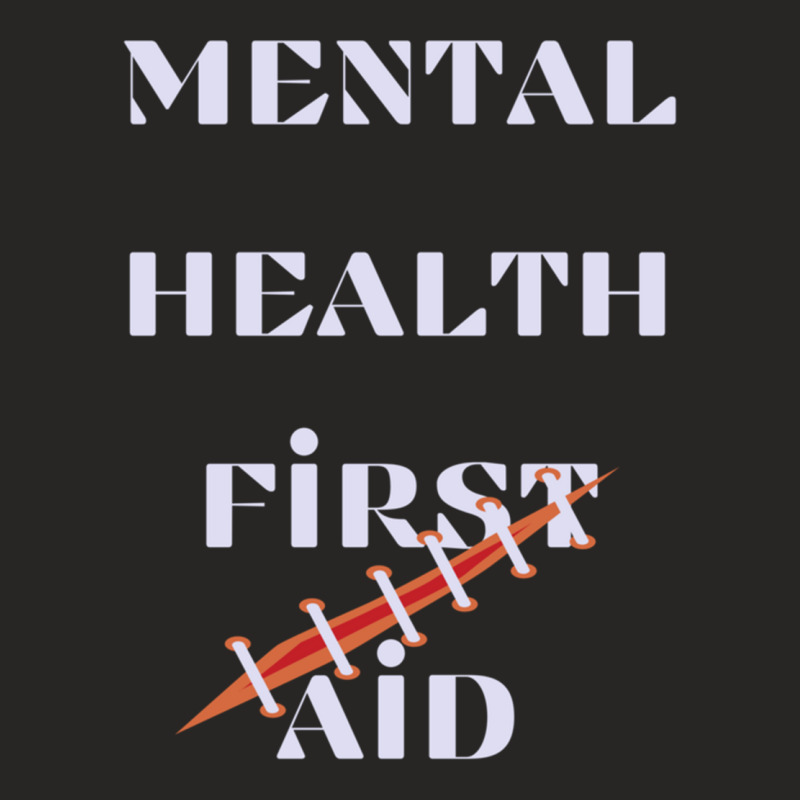 Mental Health First Aid Ladies Fitted T-Shirt by KAYLAILSON | Artistshot