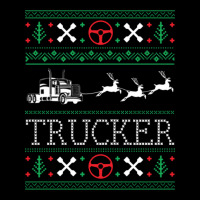 Christmas Trucker Truck Driver Women's V-neck T-shirt | Artistshot