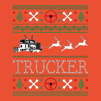 Christmas Trucker Truck Driver Ladies Fitted T-shirt | Artistshot