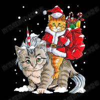 Black Cat Kitty Christmas Cat Christmas Gifts Santa Caticorn Unicorn Long Sleeve Shirts | Artistshot