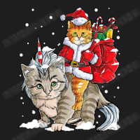 Black Cat Kitty Christmas Cat Christmas Gifts Santa Caticorn Unicorn Classic T-shirt | Artistshot