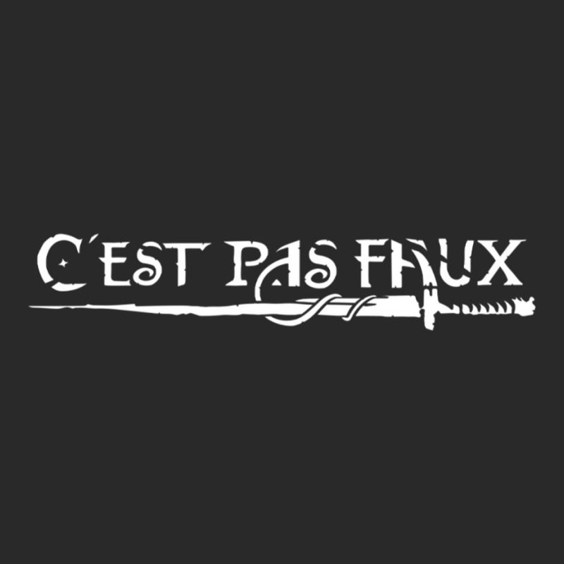 C'est Pas Faux Printed hat by JohnDavidMay | Artistshot