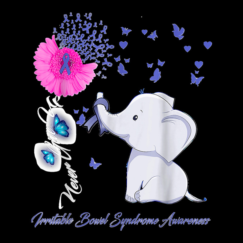 Elephant Irritable Bowel Syndrome Awareness Maternity Scoop Neck T-shirt by MarlonChristopherMoyer | Artistshot