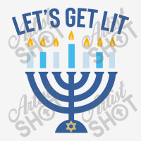 Hanukkah Let's Get Lit Classic T-shirt | Artistshot