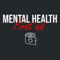 Mental Health First Aid Simple Design Crewneck Sweatshirt | Artistshot