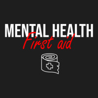 Mental Health First Aid Simple Design Classic T-shirt | Artistshot