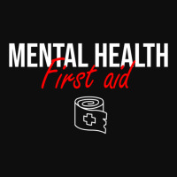 Mental Health First Aid Simple Design Crop Top | Artistshot