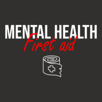 Mental Health First Aid Simple Design Champion Hoodie | Artistshot