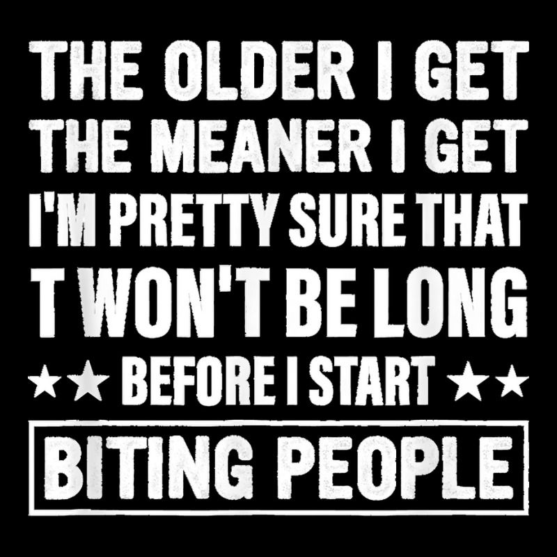 The Older I Get The Meaner I Get I'm Pretty Sure That It Cropped Hoodie | Artistshot