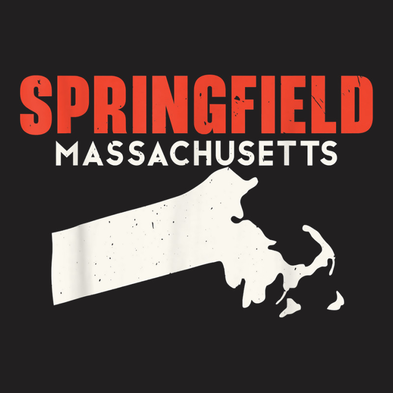 Springfield Massachusett Usa State America Travel Bay Stater T Shirt T-shirt | Artistshot