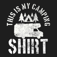 Camping Trailer Camper Van Mobile Home Caravan Motorhome Classic T-shirt | Artistshot