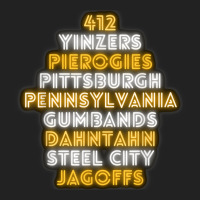 Pittsburgh 412 Jagoffs Yinzers Steel City Funny Retro Backpack | Artistshot