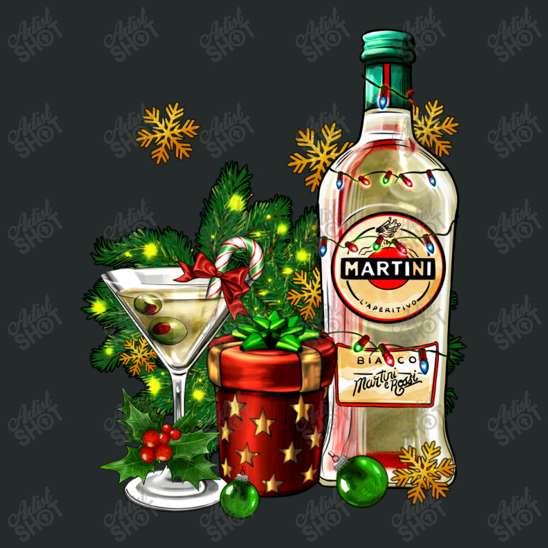 Cocrtail Martini And Gift And Snow Women's Triblend Scoop T-shirt by AdoDesignShop | Artistshot