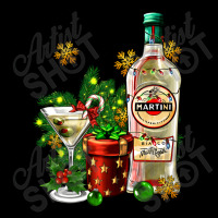 Cocrtail Martini And Gift And Snow Cropped Hoodie | Artistshot