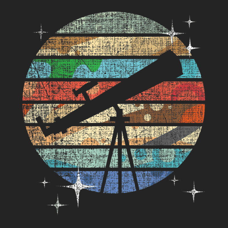 Planets Of Solar System Telescope Astronomy Science Fan 3/4 Sleeve Shirt | Artistshot