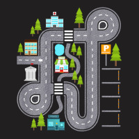 Play Cars On Daddy's Back Gift For Dad Kids T-shirt | Artistshot