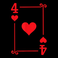 Playing Cards Matching Hearts Card Suits Four Card Men's 3/4 Sleeve Pajama Set | Artistshot