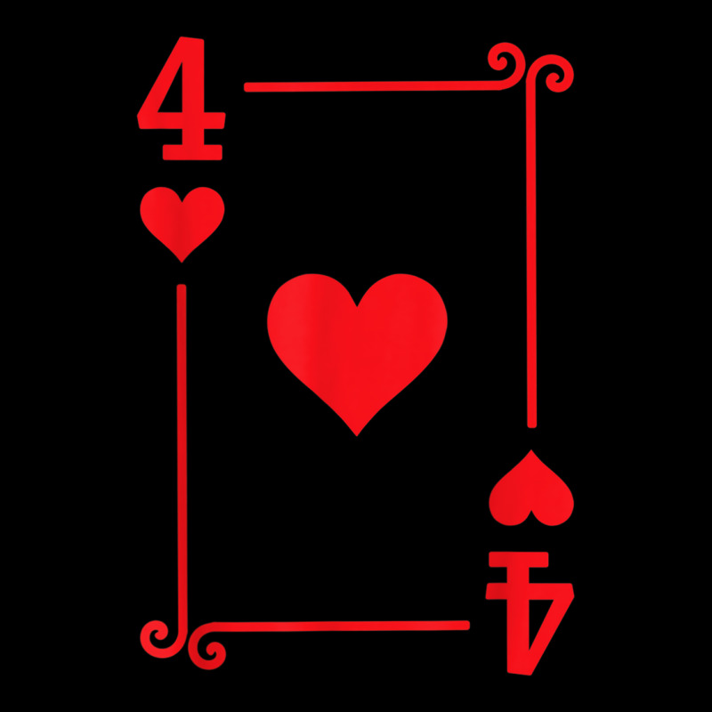 Playing Cards Matching Hearts Card Suits Four Card Men's 3/4 Sleeve Pajama Set | Artistshot