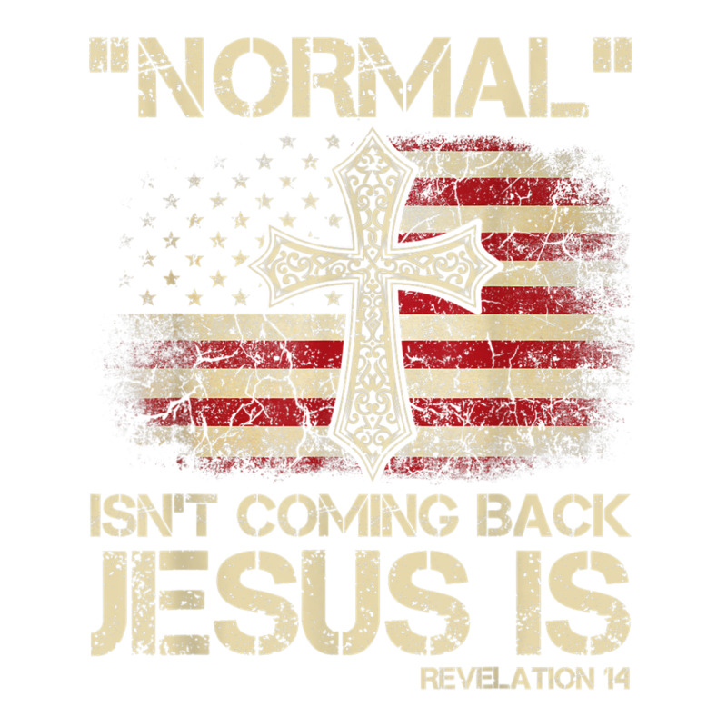 Normal Isn't Coming Back Jesus Is Revelation 14 T Shirt Youth Sweatshirt by buske | Artistshot