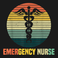 Retro Emergency Room Nurse Er Nursing Full-length Apron | Artistshot