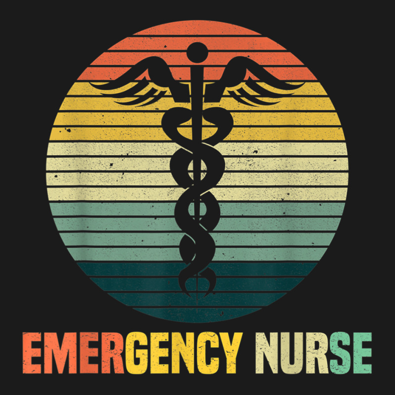 Retro Emergency Room Nurse Er Nursing Full-length Apron | Artistshot