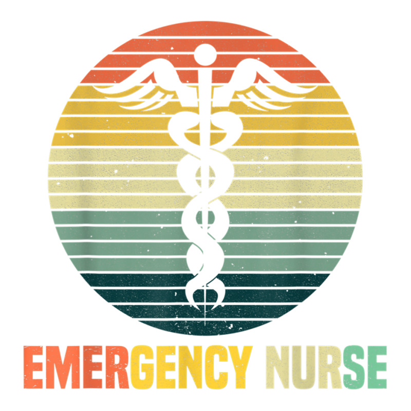 Retro Emergency Room Nurse Er Nursing Sticker | Artistshot