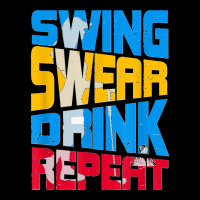 Swing Swear Drink Repeat Cool Quote For Golf Lover Pocket T-shirt | Artistshot