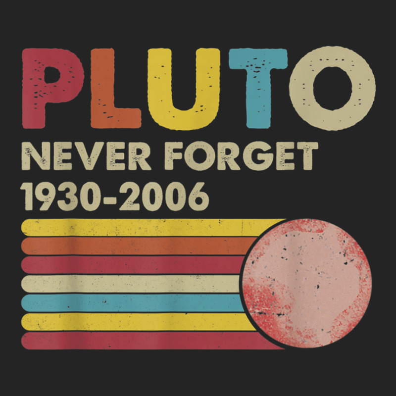 Pluto Never Forget 1930 2006 Vintage Funny Lover Gift 3/4 Sleeve Shirt | Artistshot