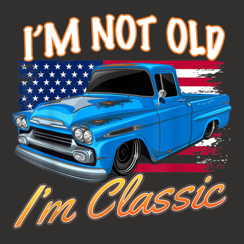 I'm Not Old I'm Classic Flag Funny Car Men's Women's Champion Hoodie | Artistshot