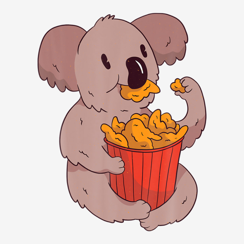 Koala Eating Chicken Wings Fast Food Tasty Graphic Youth T-shirt by emodijeninam | Artistshot