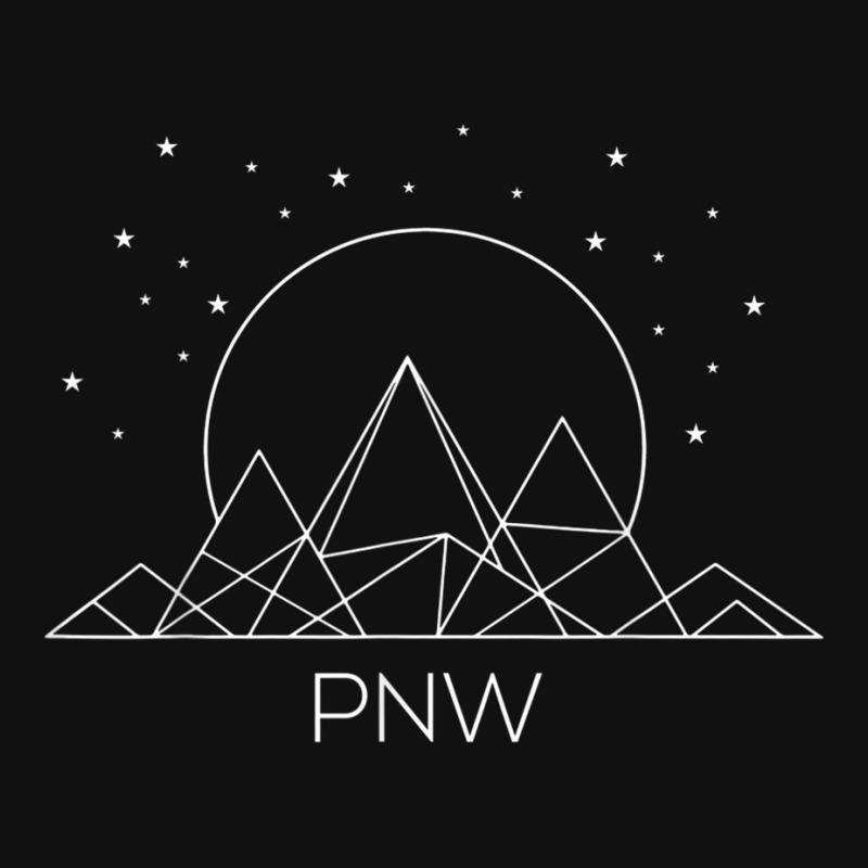 Pnw Pacific Northwest Mountains Hiking Outdoor Nature Round Patch | Artistshot