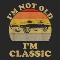 I'm Not Old I'm Classic Retro Vintage Sunset Classic Car Men's T-shirt Pajama Set | Artistshot