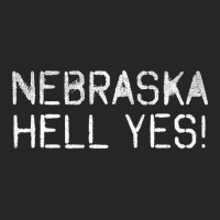 Nebraska Ne Hell Yes Ladies Fitted T-shirt | Artistshot