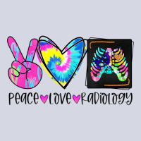 Tie Dye Peace Love Radiology Funny Radiologist Christmas Fleece Short | Artistshot