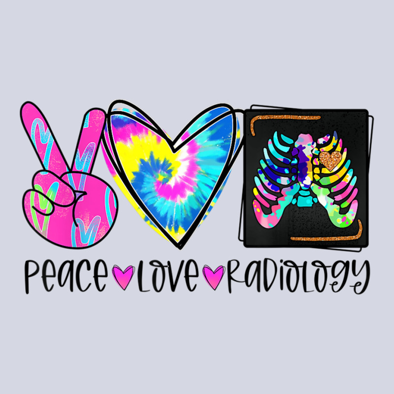 Tie Dye Peace Love Radiology Funny Radiologist Christmas Fleece Short by ShelleyDoppelmayr | Artistshot