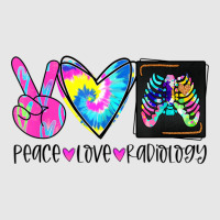 Tie Dye Peace Love Radiology Funny Radiologist Christmas Unisex Jogger | Artistshot