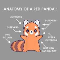 Anatomy Of A Red Panda Science Zoologist Red Panda Anatomy T Shirt Women's V-neck T-shirt | Artistshot