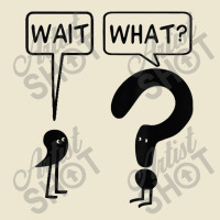 Wait What Funny Grammar Questioning Punctuation Tshirt Cropped Hoodie | Artistshot